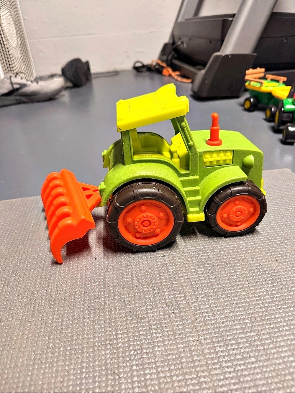 Green Toys Tractor Green & Orange Toy